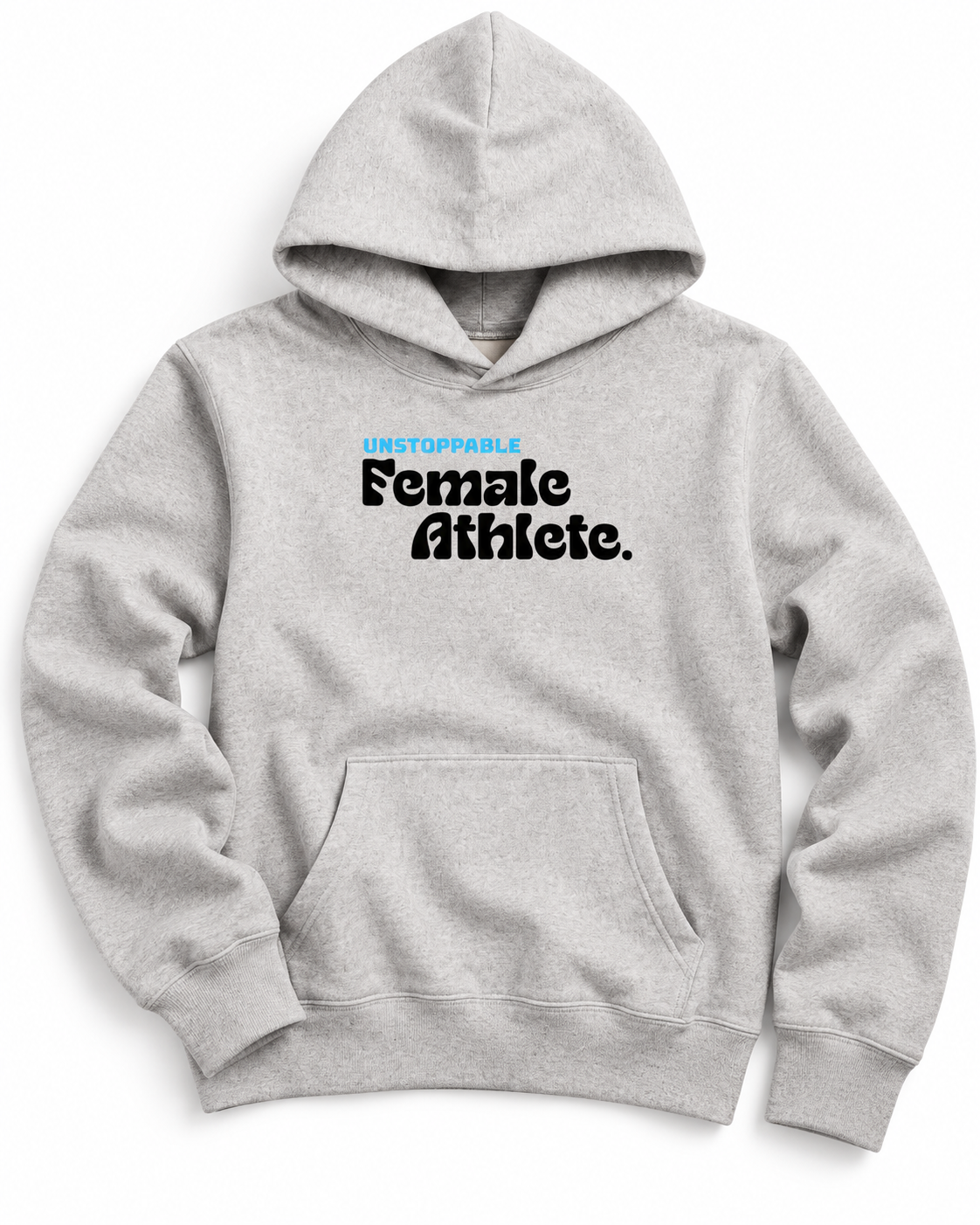 Female Athlete Hoodie | Grey